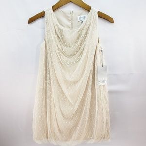 Us Angels Blush Collection Dress w/ Beads Size 10